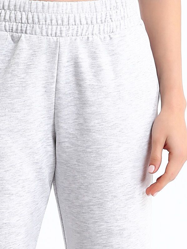 Moudda LC Waikiki - Pantalon en jersey Femme Mélange de gris - Tunisie 3