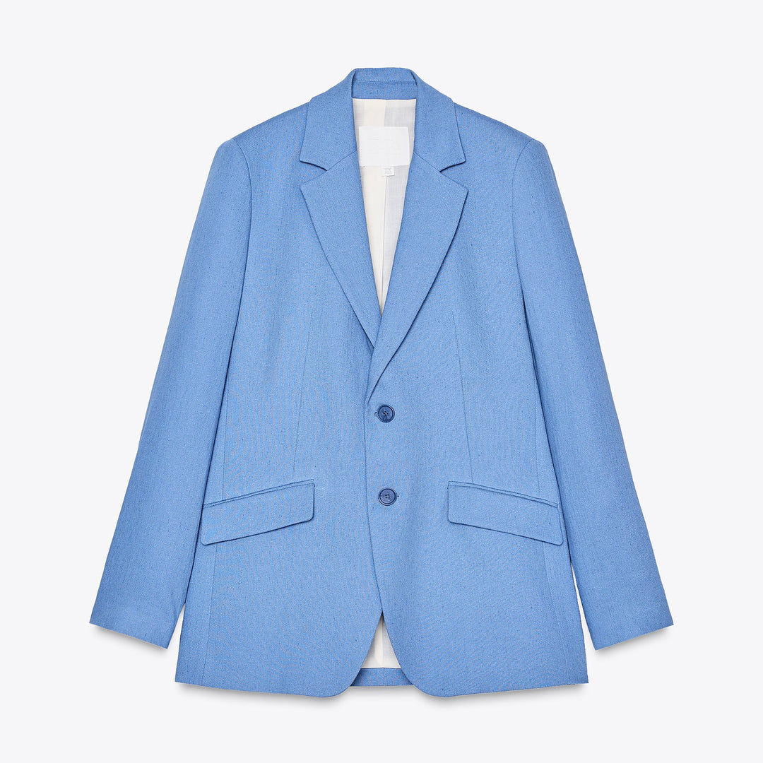 Moudda ZARA - Blazer Droit - Col Revers & Lin - Tunisie 1