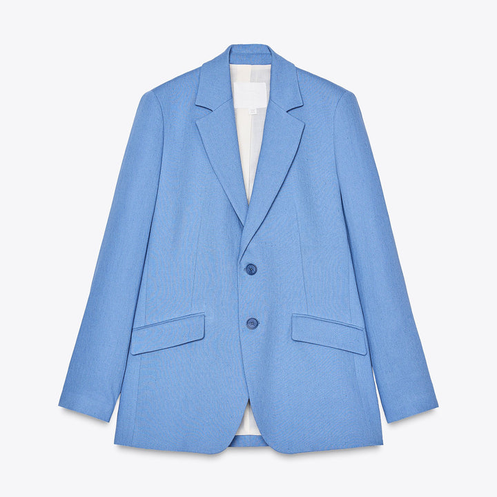 Moudda ZARA - Blazer Droit - Col Revers & Lin - Tunisie 1