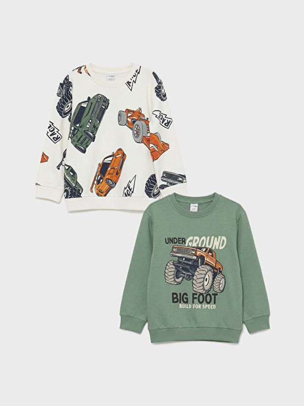 Moudda LC Waikiki - Pack de sweats à capuche en jersey pour Garçon - Tunisie 1