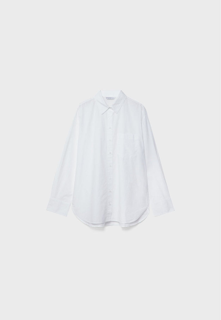 Moudda STRADIVARIUS - Chemise en Popeline Basique Oversize - Tunisie 2