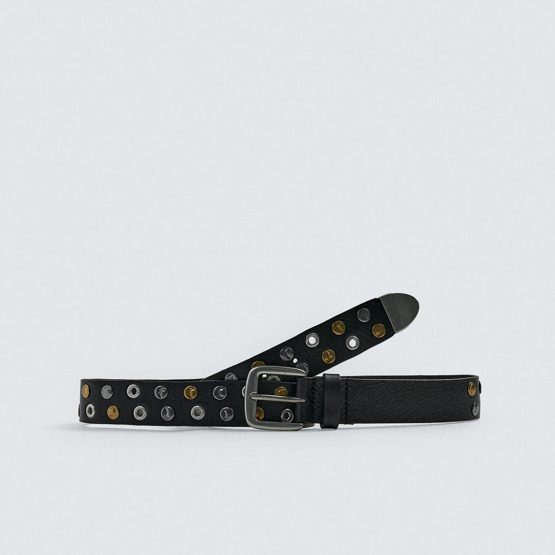 Moudda ZARA - Ceinture - Boucle Réversible Noire - Tunisie 1