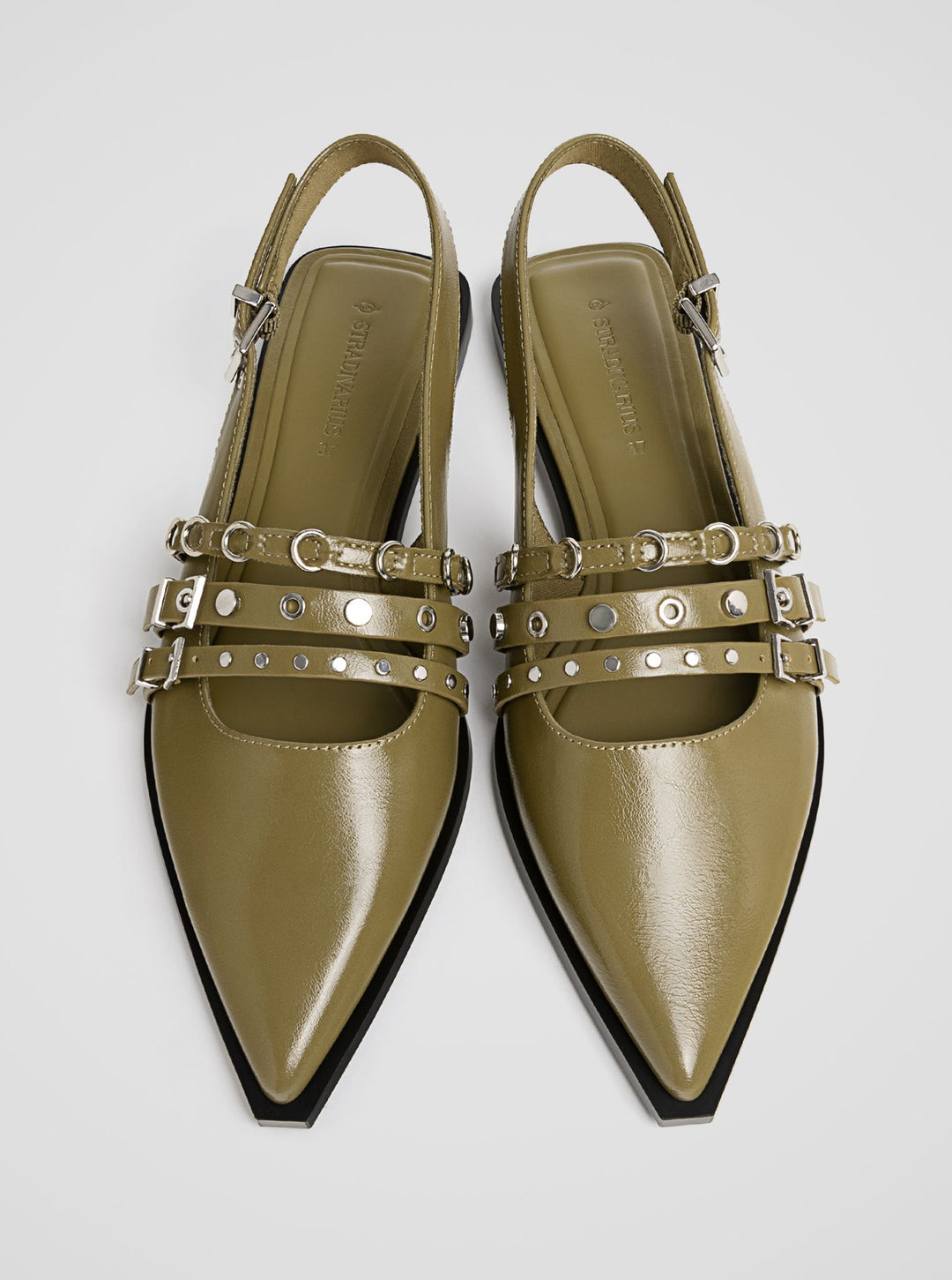 Moudda STRADIVARIUS - Chaussures Plates à Bout Dé talonné - Tunisie 4