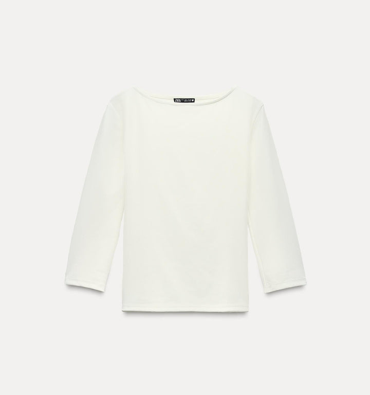 Moudda ZARA - T-shirt en polyamide, col bateau, coupe homme - Tunisie 1