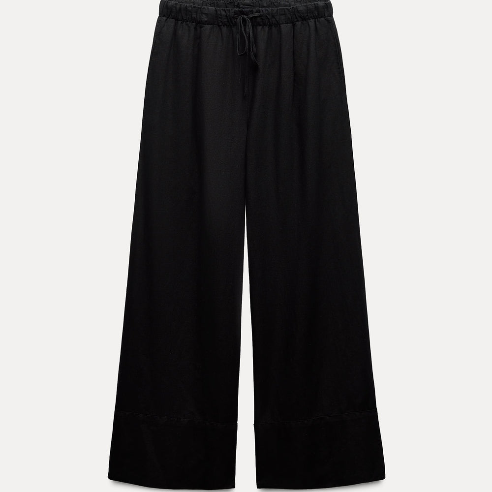 Moudda ZARA - Set pantalon palazzo lin/coton - Tunisie 2
