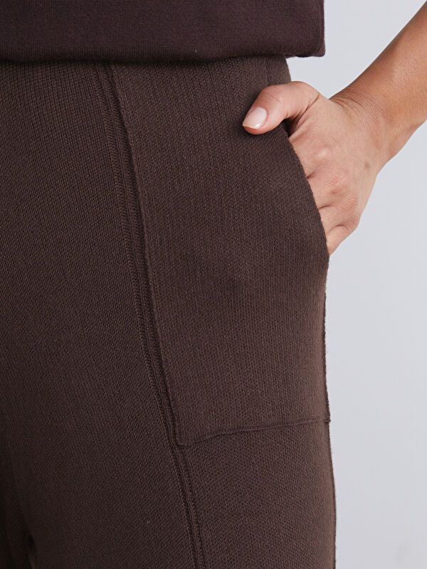 Moudda LC Waikiki - Pantalon tricot Femme Brun - Tunisie 3