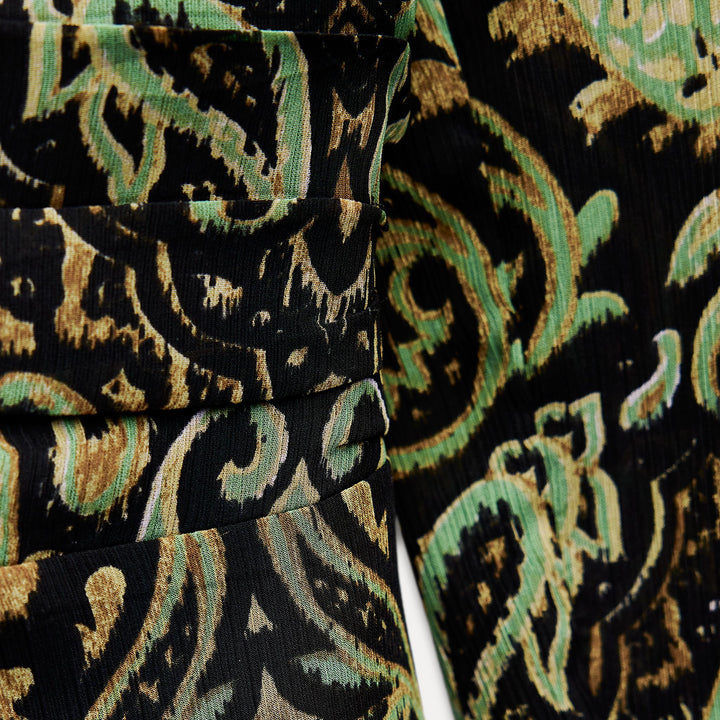 Moudda ZARA - Robe godets imprimée ikat - Tunisie 3