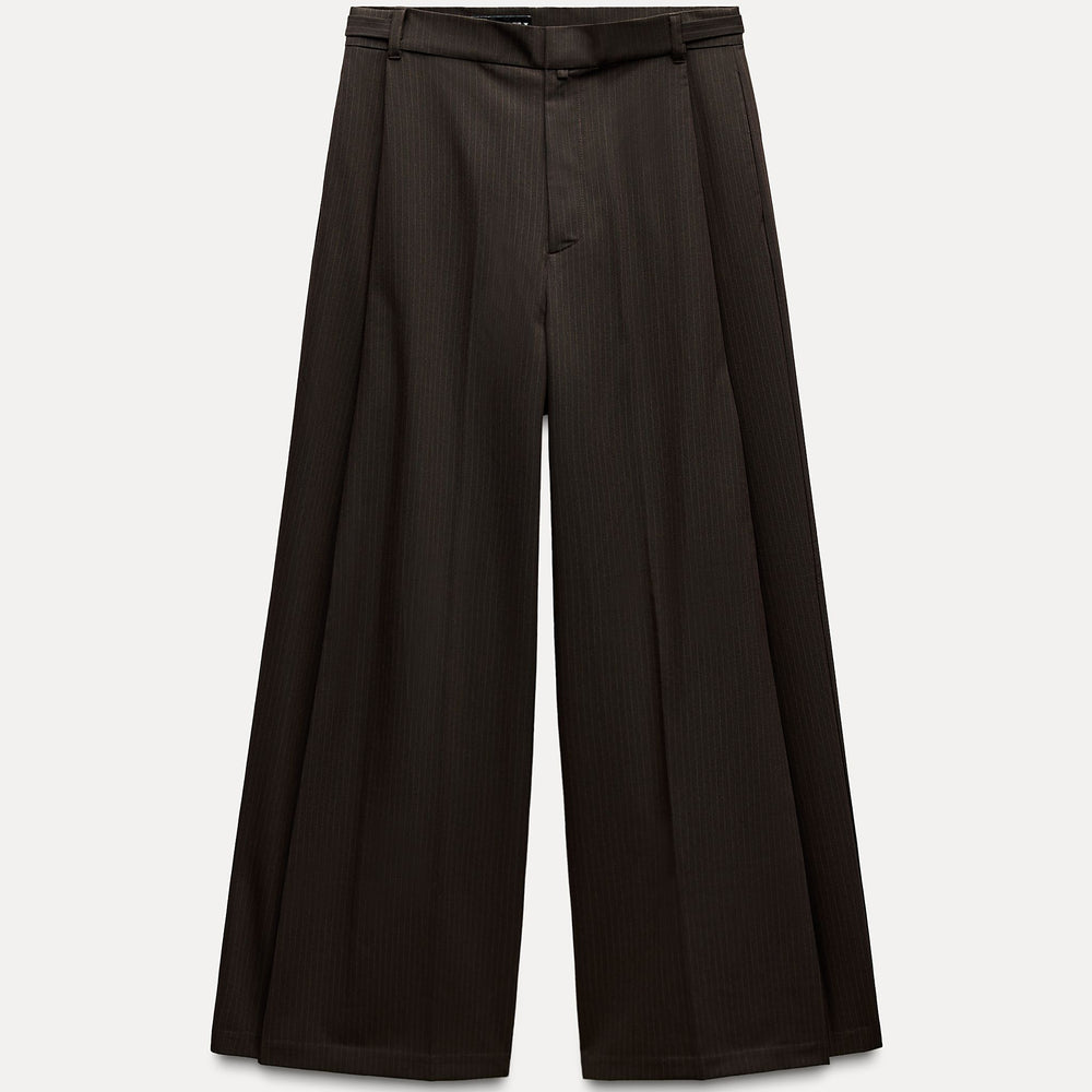 Moudda ZARA - Pantalon fluide rayure diplomatique, passant dos – ensemble - Tunisie 2