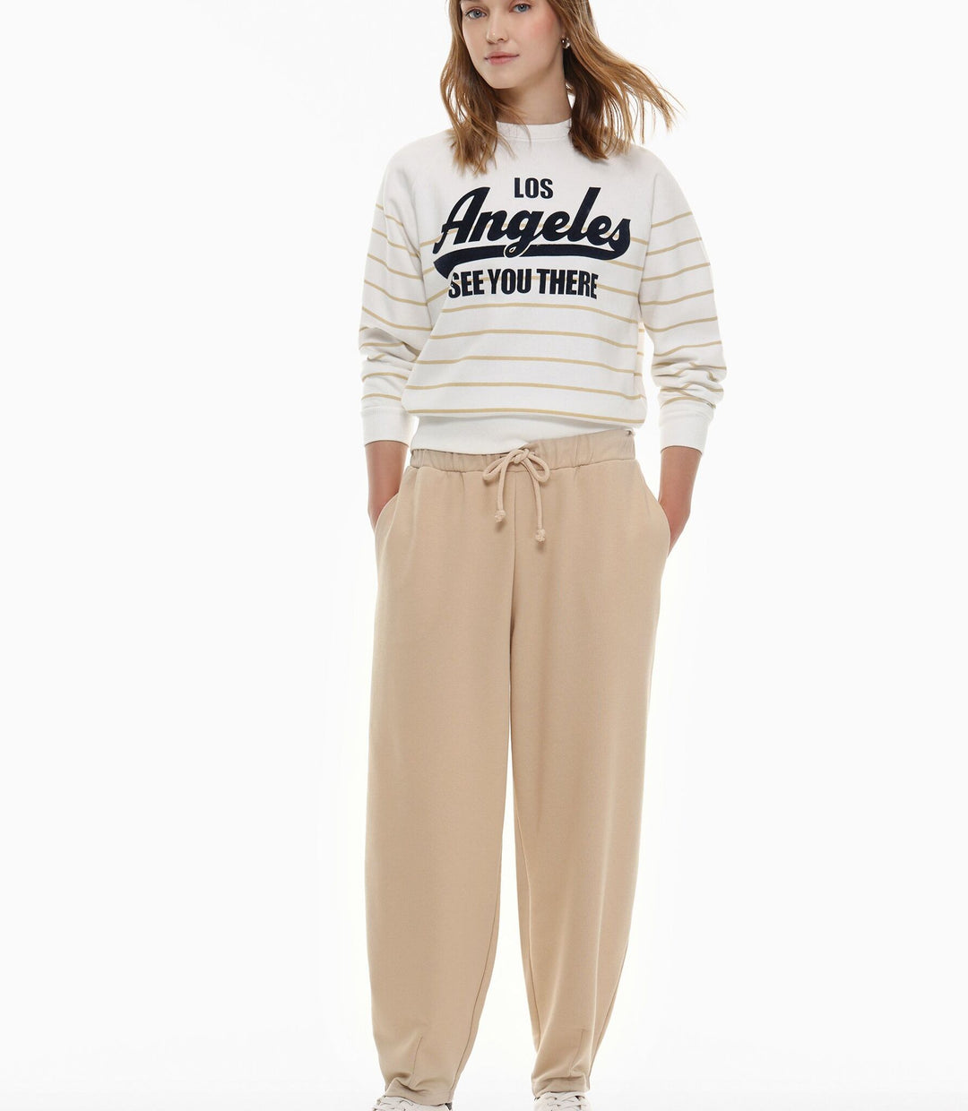 Moudda Lefties - Pantalon Terry Ballon - Pinces Bas - Tunisie 2