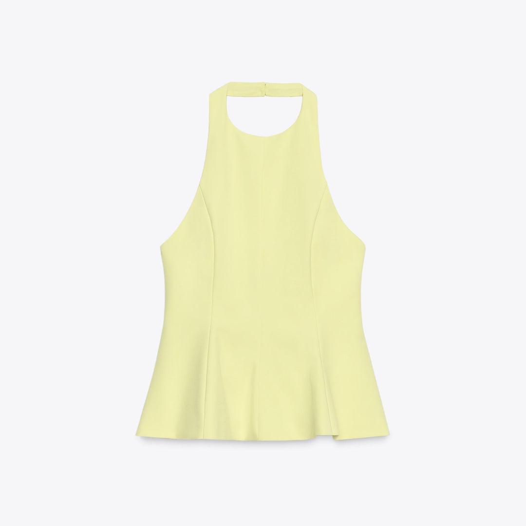 Moudda ZARA - Top Élastique - Halter & Peplum - Tunisie 1