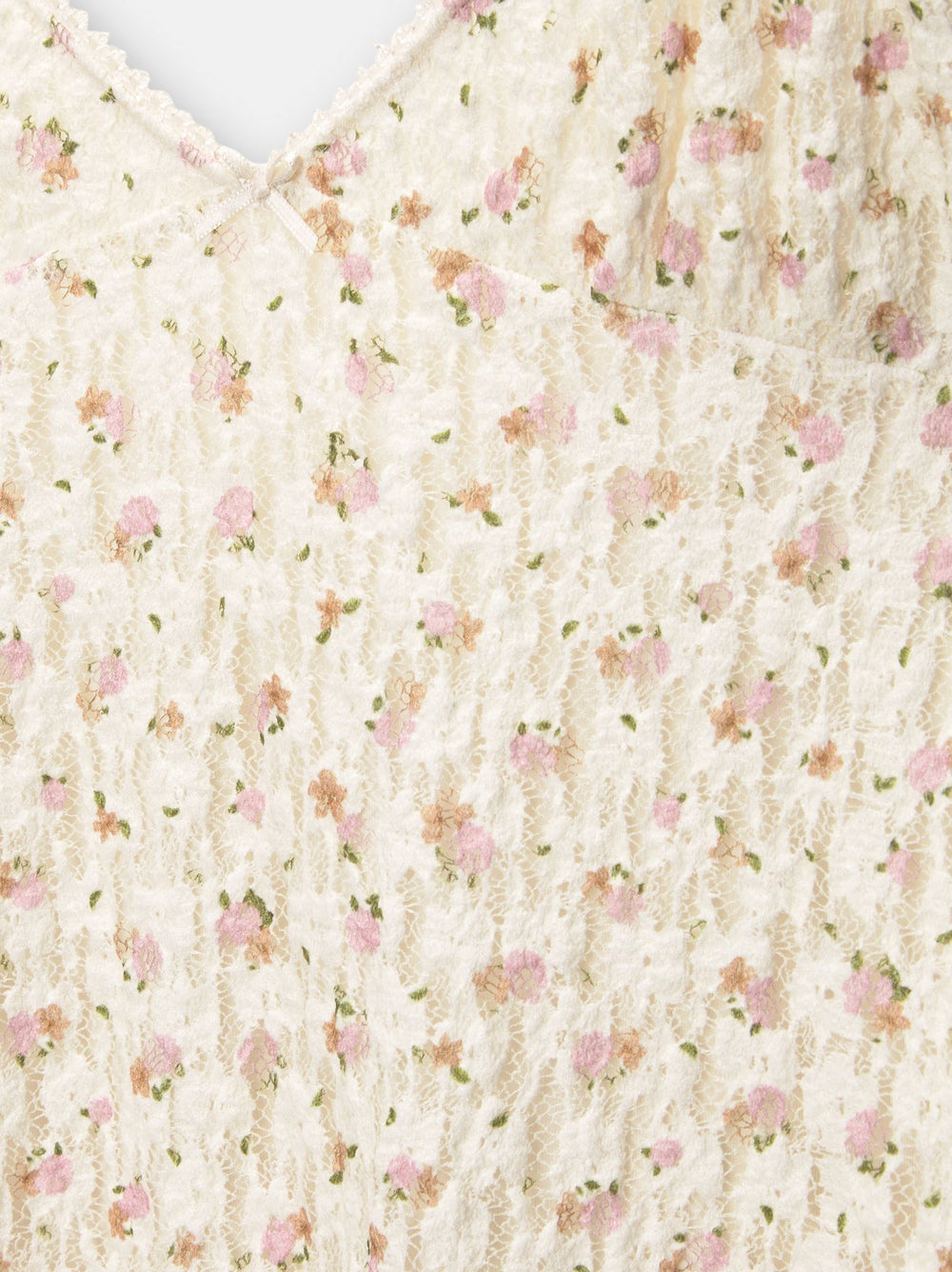 Moudda PULL & BEAR - Robe Mini Dentelle Fleur Imprimée - Tunisie 2