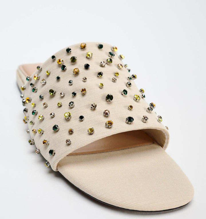 Moudda ZARA - Ballerines plates cristaux - Tunisie 3