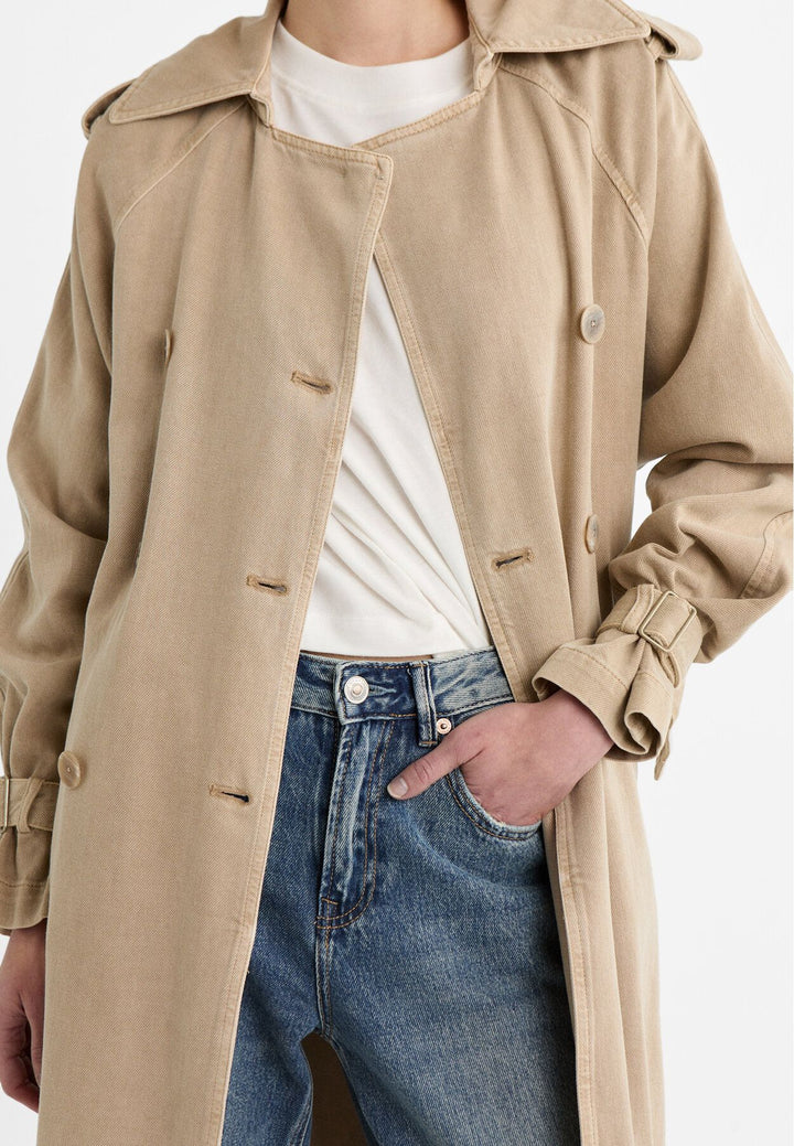 Moudda STRADIVARIUS - Trench en Serge - Tunisie 4
