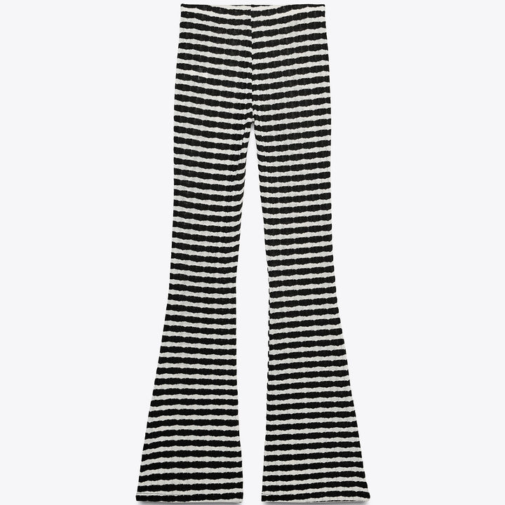 Moudda ZARA - Pantalon Flare Jacquard - Ensemble - Tunisie 2