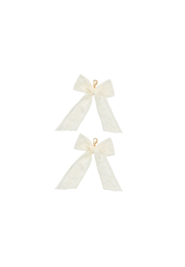 Moudda STRADIVARIUS - Lot de 2 Nœuds en Dentelle pour Chaussures - Tunisie 1