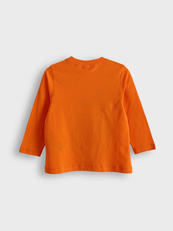 Moudda LC Waikiki - Pyjama en jersey manches longues Garçon Orange vif - Tunisie 4