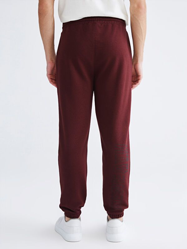 Moudda LC Waikiki - Pantalon en jersey Homme Bordeaux - Tunisie 4