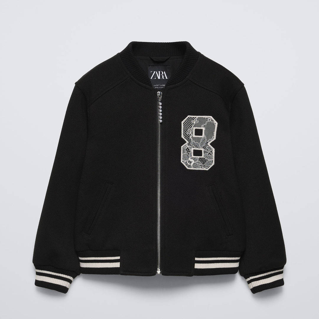 Moudda ZARA - Veste bomber fille détail dentelle - Tunisie 2