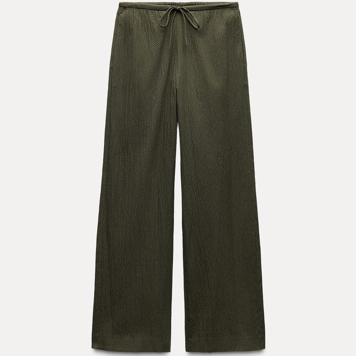 Moudda ZARA - Set pantalon pyjama seersucker - Tunisie 1