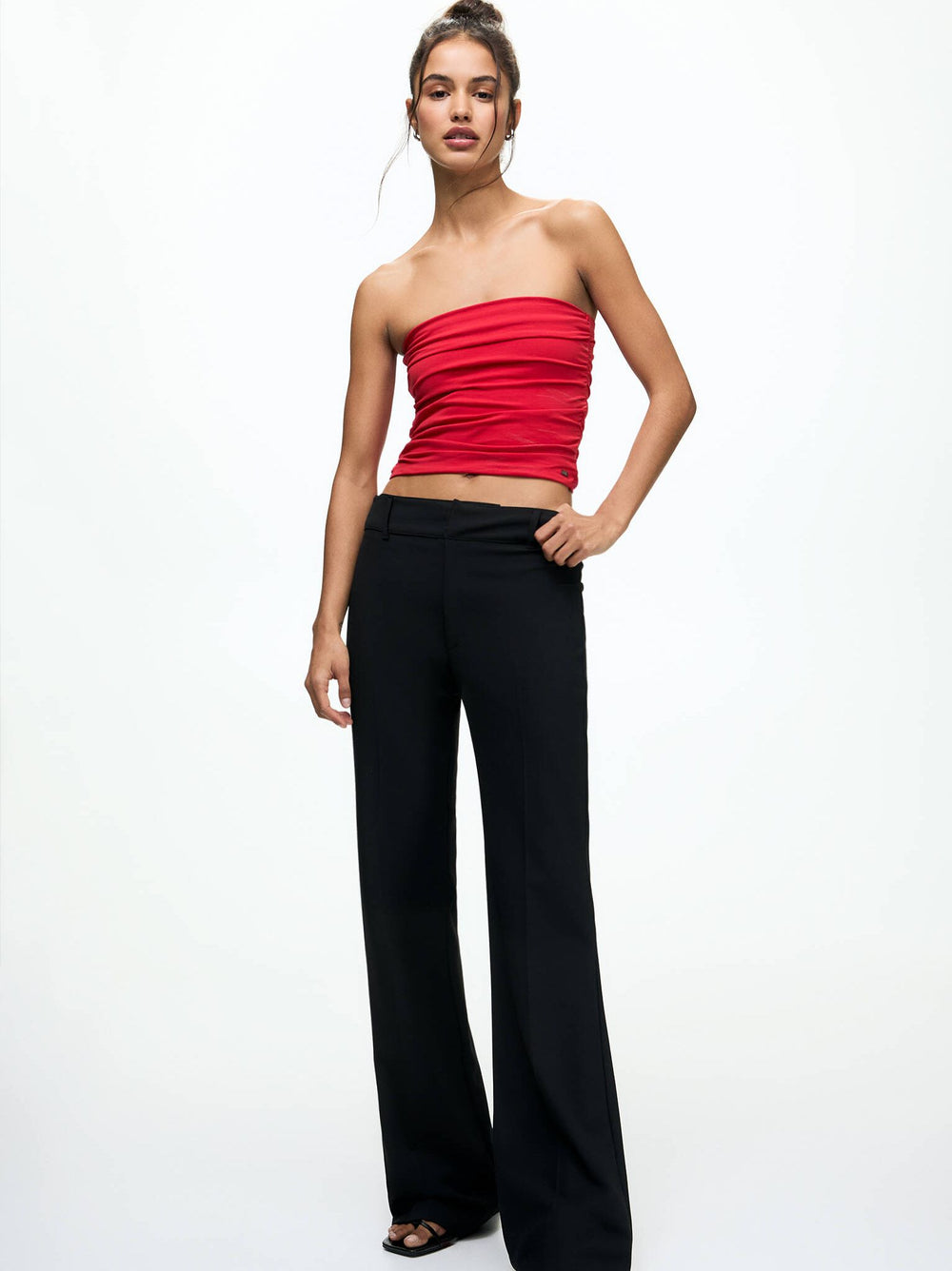 Moudda PULL & BEAR - Pantalon Flare Poches - Tunisie 2
