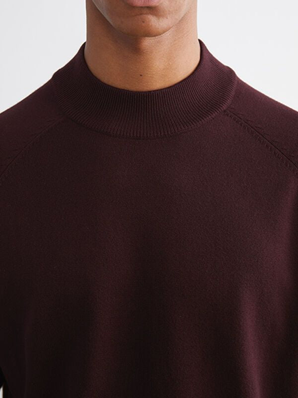 Moudda LC Waikiki - Pull en tricot Homme Bordeaux - Tunisie 3