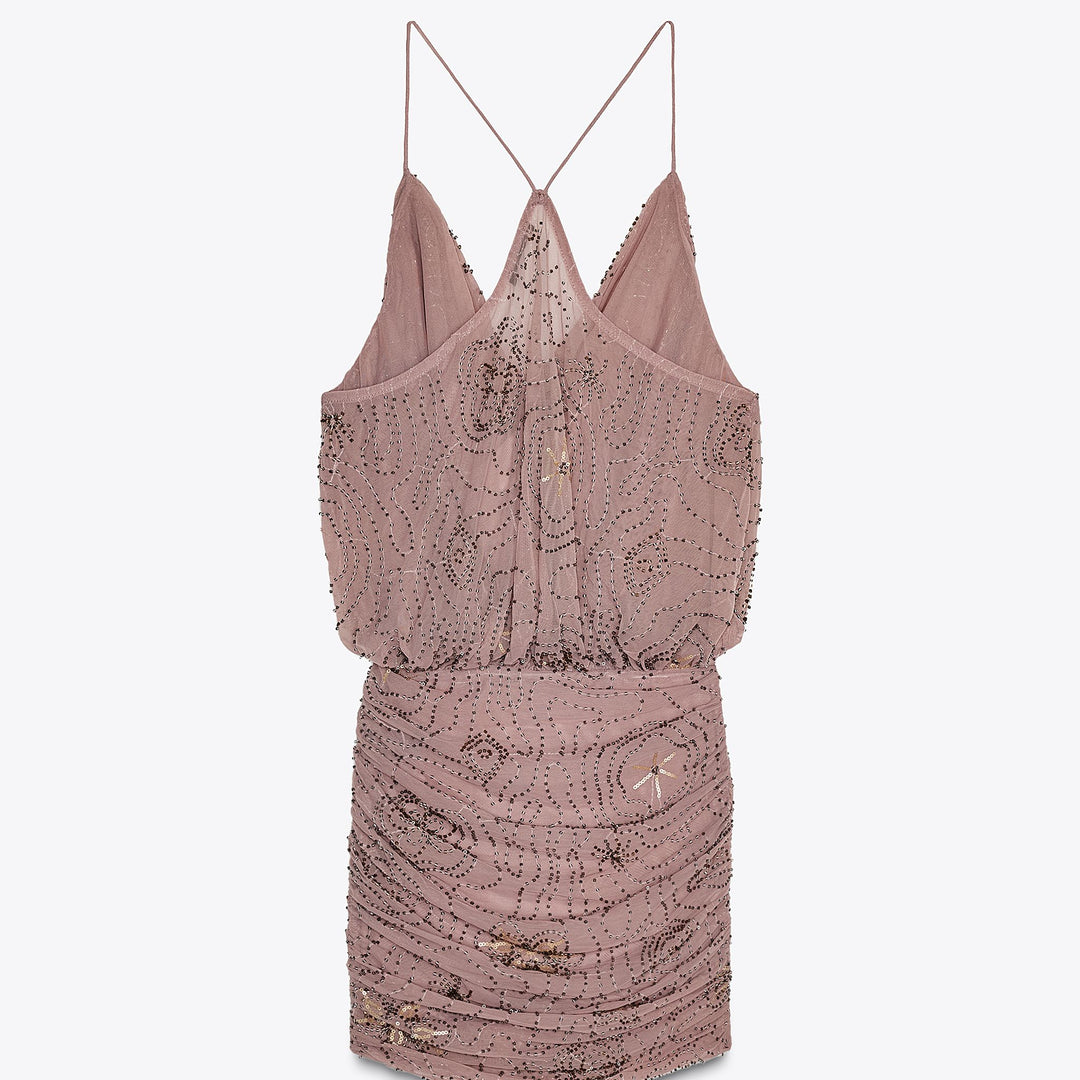 Moudda ZARA - Robe Courte Halter - Broderie - Tunisie 2