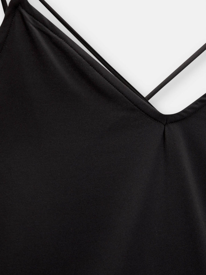 Moudda PULL & BEAR - Body Ajusté Encolure V Bretelles Croisées - Tunisie 3