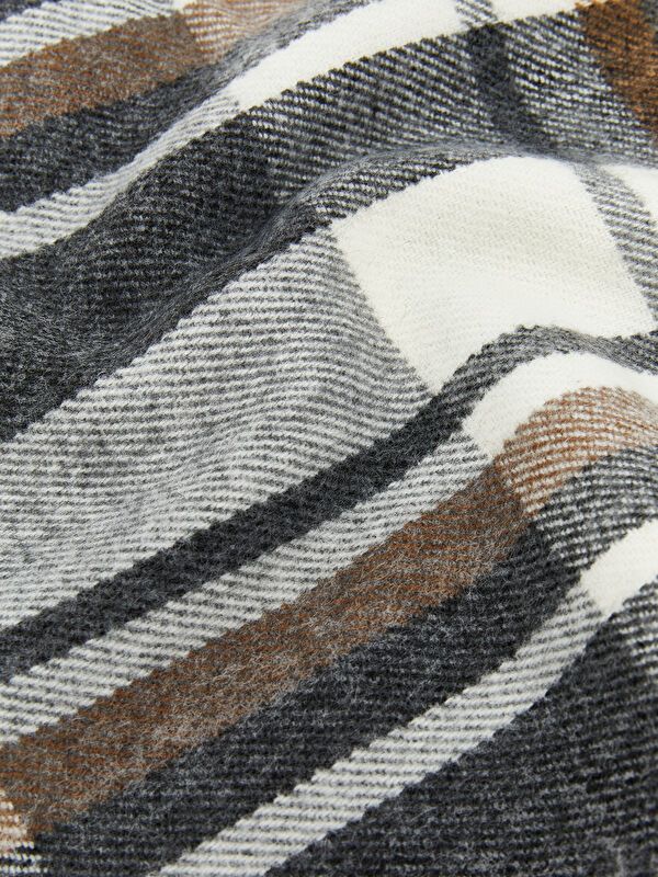 Moudda LC Waikiki - Écharpe Homme Carreaux beige - Tunisie 3