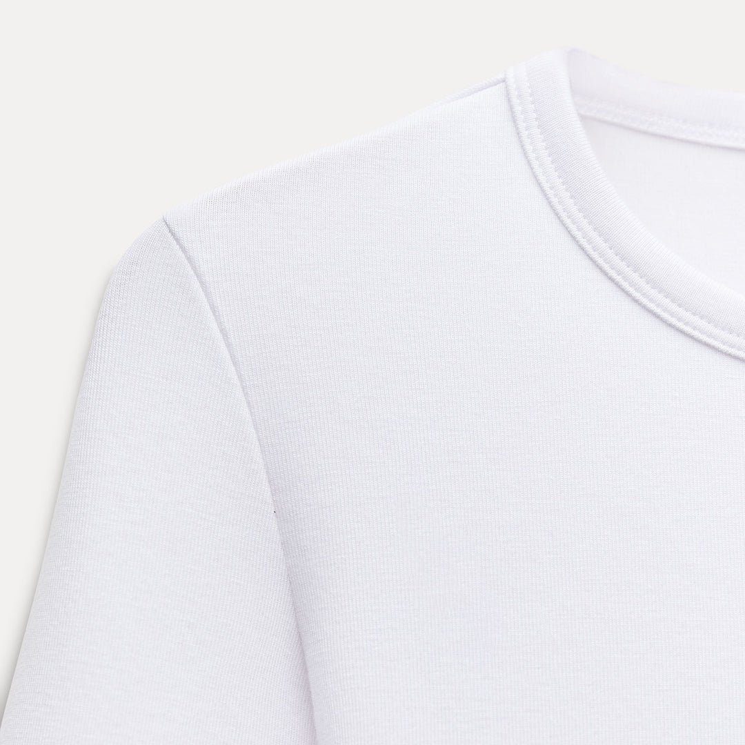 Moudda ZARA - T-Shirt - Coton/Modal & Col Rond - Tunisie 3