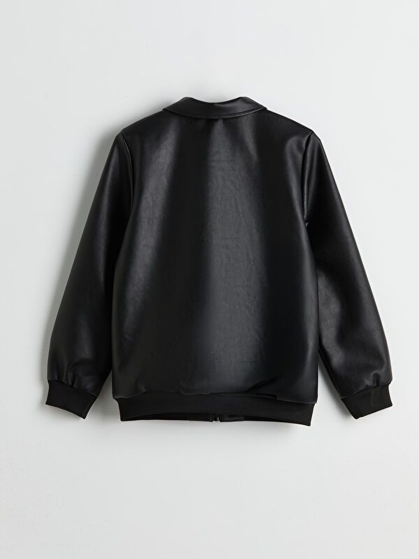 Moudda LC Waikiki - Manteau PU léger Garçon Noir - Tunisie 2