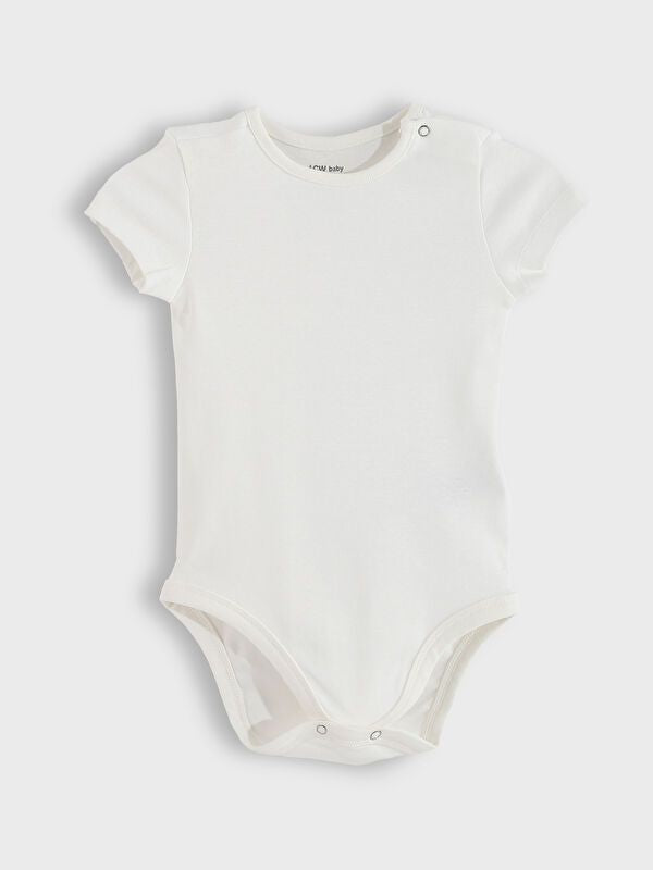 Moudda LC Waikiki - Body manches courtes Fille Ecru - Tunisie 3