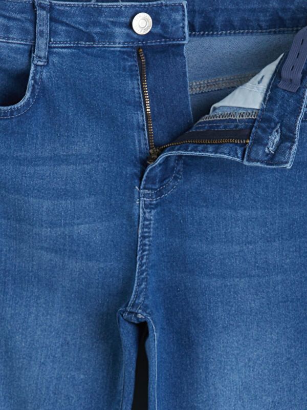 Moudda LC Waikiki - Pantalon tissé en denim Fille Rodéo mid indigo - Tunisie 2