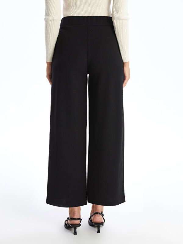 Moudda LC Waikiki - Pantalon tissé moyen Femme Noir - Tunisie 4