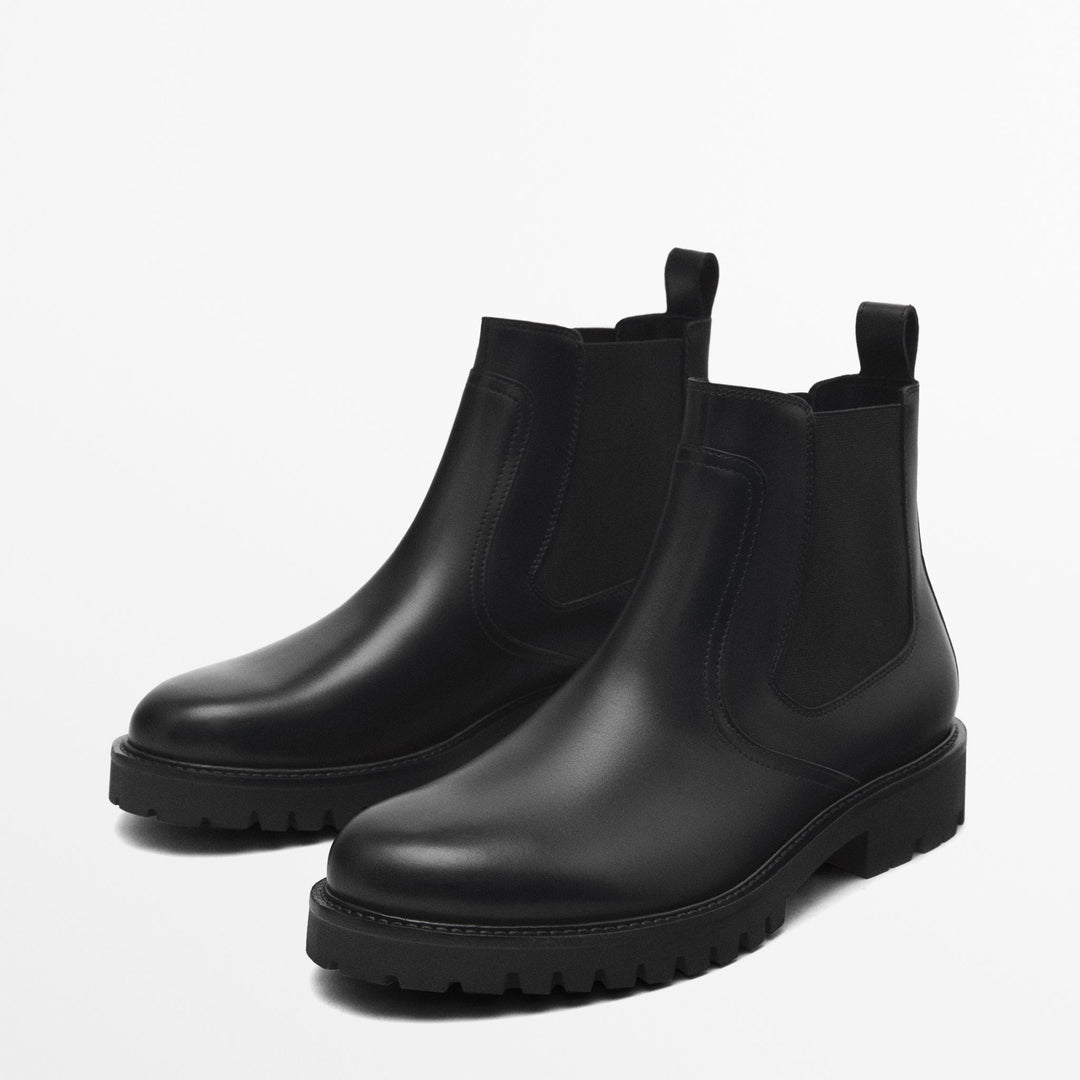 Moudda Massimo Dutti - Bottine élastiquée nappa - Tunisie 4