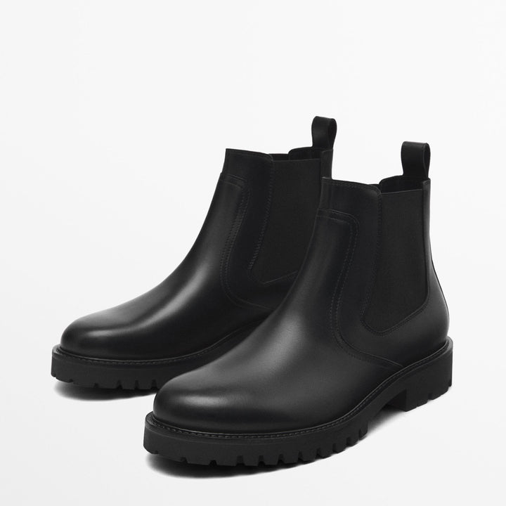 Moudda Massimo Dutti - Bottine élastiquée nappa - Tunisie 4
