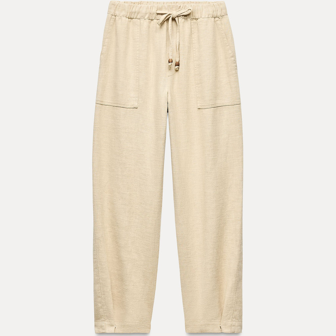 Moudda ZARA - Pantalon ramie/coton poche plaquée - Tunisie 2