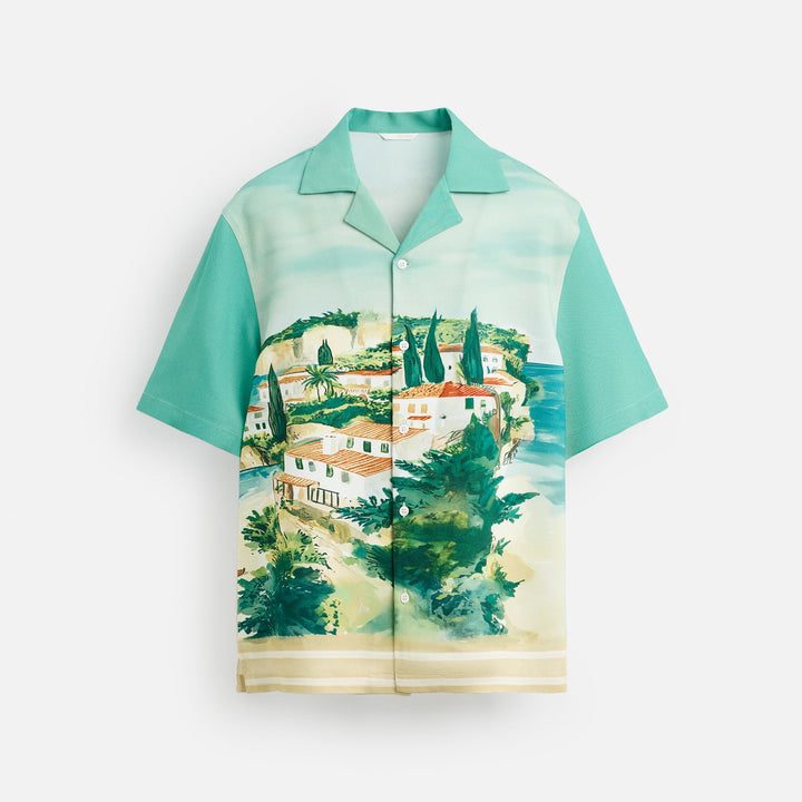 Moudda ZARA - Chemise - Imprimé Paysage (Marrakech) - Tunisie 1