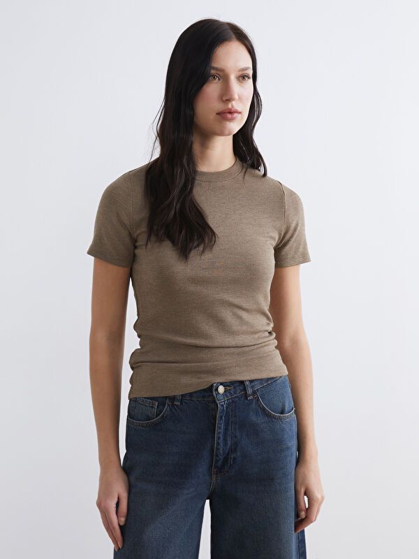 Moudda LC Waikiki - Body manches courtes en jersey pour Femme - Tunisie 1