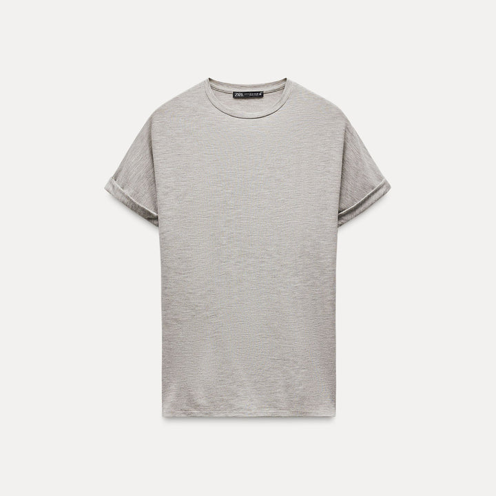 Moudda ZARA - T-shirt lyocell/viscose/laine/élasthanne, tissu tourné - Tunisie 2