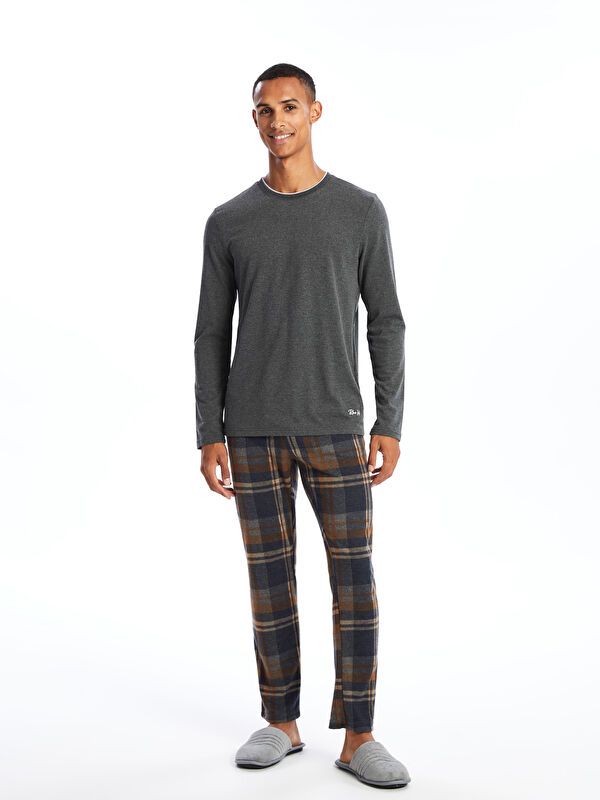 Moudda LC Waikiki - Sous-vêtement jersey pyjama haut pour Hommes - Tunisie 2
