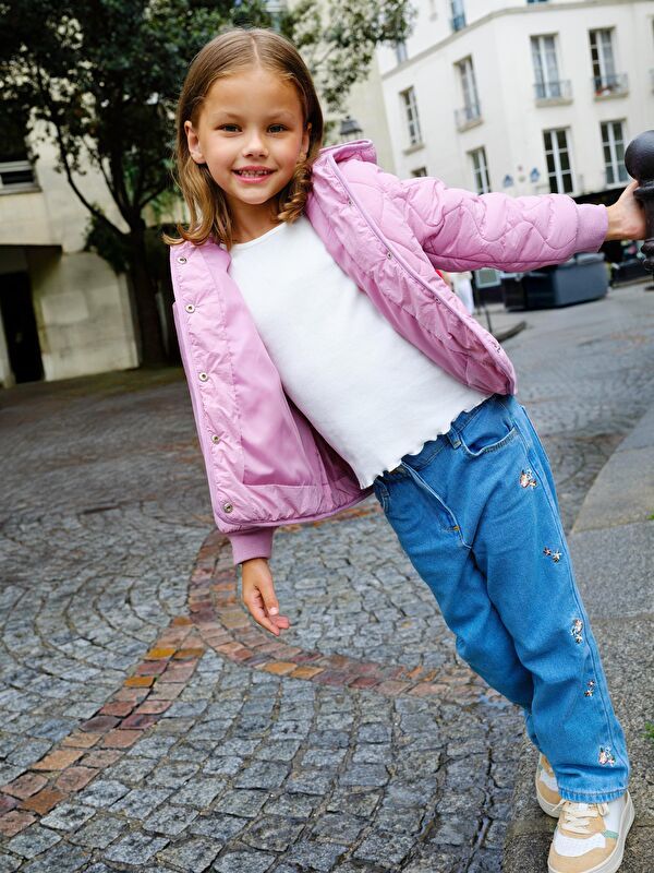 Moudda LC Waikiki - Body jersey basique manches longues Fille Ecru - Tunisie 1