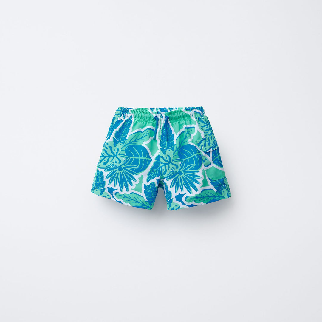 Moudda ZARA - Maillot Enfant - Feuilles Bleues - Tunisie 1