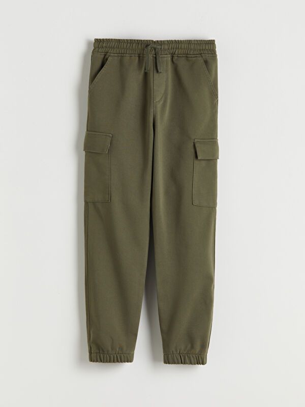 Moudda LC Waikiki - Pantalon tissé Garçon Kaki - Tunisie 1