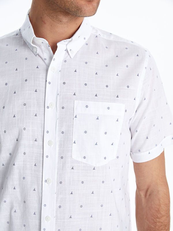 Moudda LC Waikiki - Chemise manches courtes en tissu pour Homme - Tunisie 3