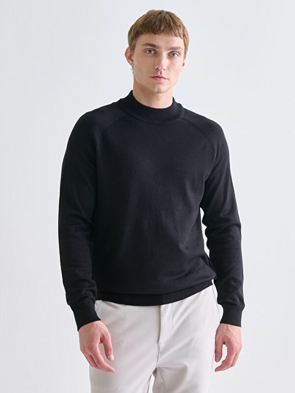 Moudda LC Waikiki - Pull en tricot Homme Noir - Tunisie 1