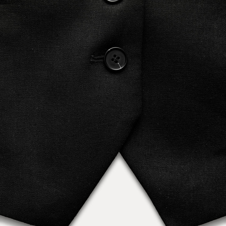 Moudda ZARA - Gilet tailleur lin (Ensemble) - Tunisie 3