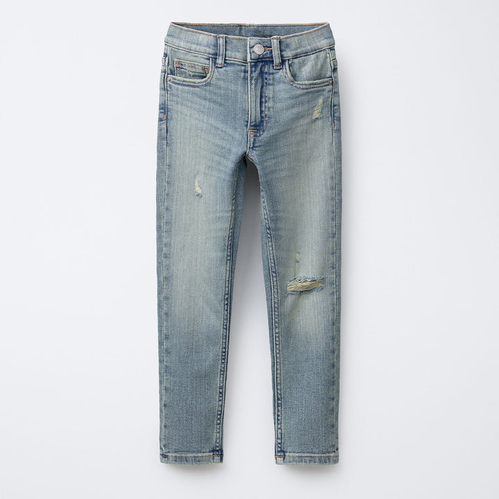 Moudda ZARA - Pantalon Denim Skinny - Déchiré & Dirty Wash - Tunisie 1