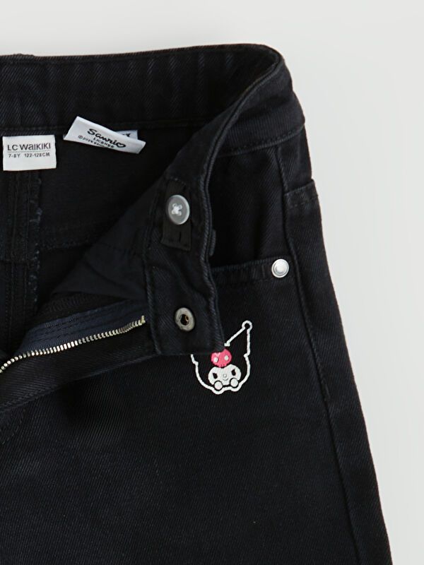 Moudda LC Waikiki - Pantalon tissé en denim Fille Rodéo noir - Tunisie 2