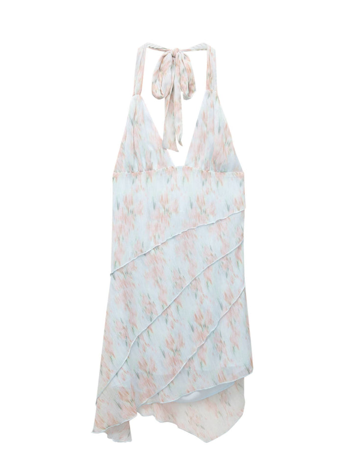 Moudda PULL & BEAR - Robe Asymétrique Fluide - Halter - Tunisie 1