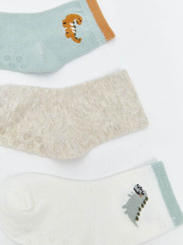 Moudda LC Waikiki - Chaussettes courtes Garçon Vert clair - Tunisie 2